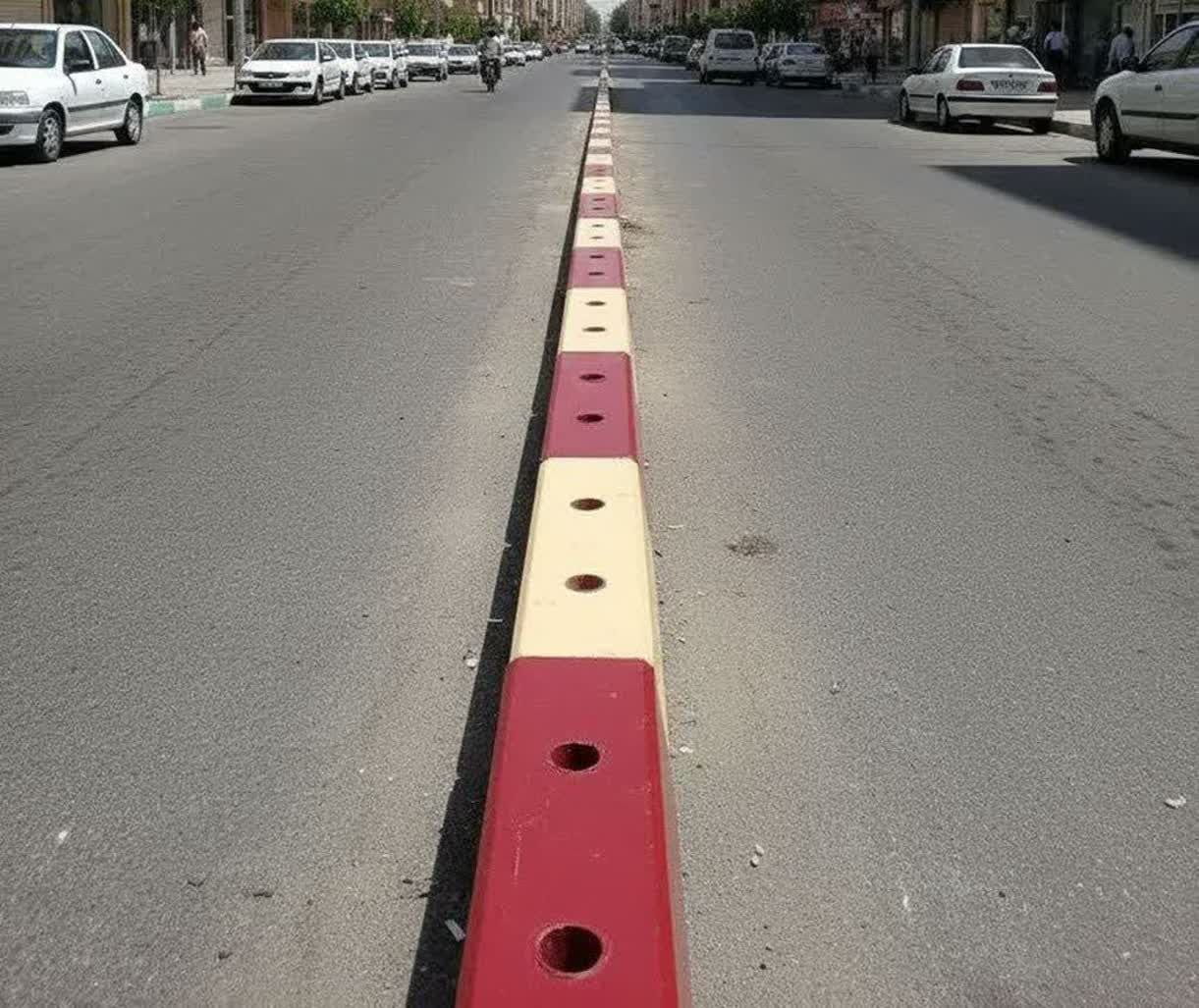 جداکننده ترافیکی سنگین